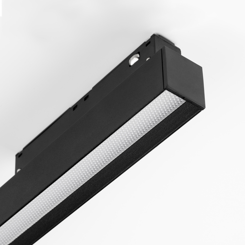 259437 Uno Светильник трековый угловой 48V 24W 3000K 90° UGR<13 черный