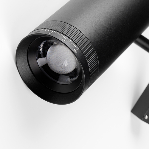 209047 Uno Светильник трековый 48V 12W 4000K 10-55° черный