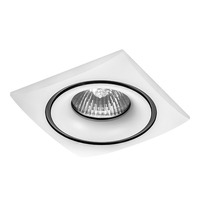 010036 LevigoСветильник точечный встраиваемый декоративный под заменяемые галогенные или LED лампы