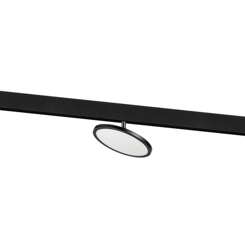 209747 Uno Светильник трековый поворотный 48V 12W 4000K 180° черный