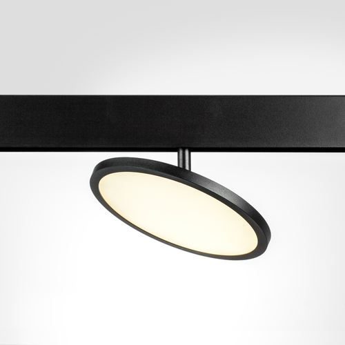 209747 Uno Светильник трековый поворотный 48V 12W 4000K 180° черный