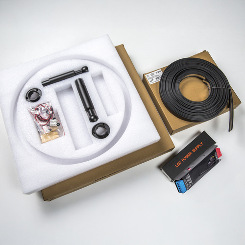 200CORDA10 Corda Тросовая система CORDA 10м и блок питания на 200W (max мощность ленты 18.6W/метр)