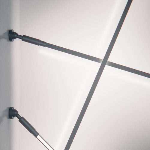 200CORDA10 Corda Тросовая система CORDA 10м и блок питания на 200W (max мощность ленты 18.6W/метр)