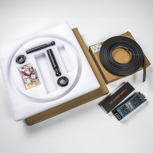 200CORDA10 Corda Тросовая система CORDA 10м и блок питания на 200W (max мощность ленты 18.6W/метр)