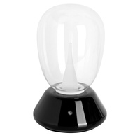 807907 UovoIIIНастольная лампа диммируемая 10W 3000K прозрачный/черный