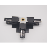 503137-RPSR QuattroСоединение тройное правое перекидное встраиваемое с подводом питания к треку 5030xx-R