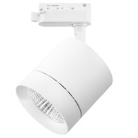 301262 CannoСветильник трековый для BARRA 220V 15W 3000K 30° белый