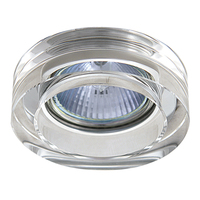 006130 LeiminiСветильник точечный встраиваемый декоративный под заменяемые галогенные или LED лампы