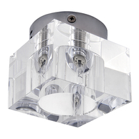 160204 CuboСветильник точечный накладной декоративный под заменяемые галогенные или LED лампы