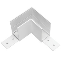 505126-ALU TetaСоединитель PRO L-образный горизонтальный