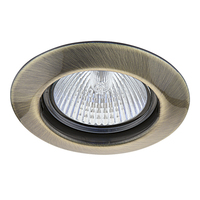 011071 TesofixСветильник точечный встраиваемый декоративный под заменяемые галогенные или LED лампы