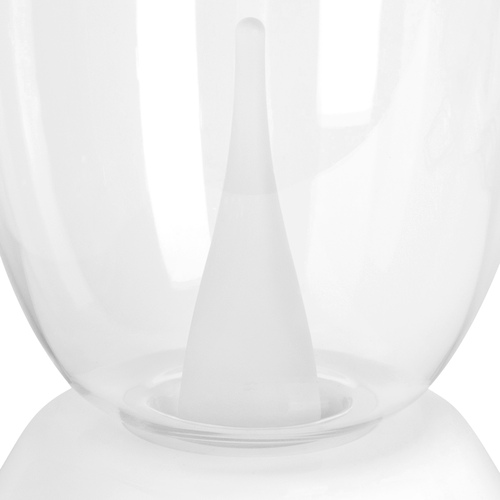 807906 UovoIII Настольная лампа диммируемая 10W 3000K прозрачный/белый