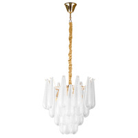 799082 RetroIIЛюстра подвесная 8х6W(led) Е14, золото