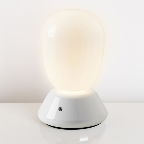 807916 UovoIII Настольная лампа диммируемая 10W 3000K матовый/белый