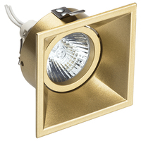214503 DominoСветильник точечный встраиваемый декоративный под заменяемые галогенные или LED лампы