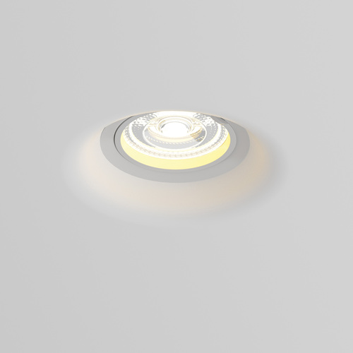 112000 Anello Рамка (светильник) скрытого монтажа лампочек и LED модулей MR16 в натяжной потолок