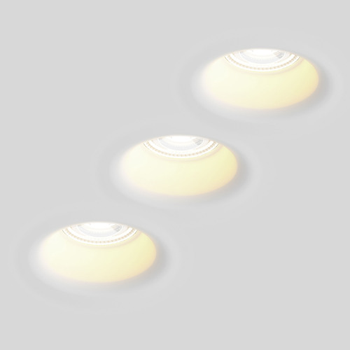 112000 Anello Рамка (светильник) скрытого монтажа лампочек и LED модулей MR16 в натяжной потолок