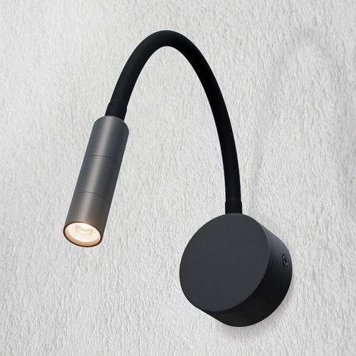 200137 Omega Бра 3W 145LM 3000K, черный