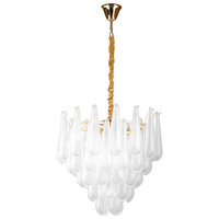 799102 RetroIIЛюстра подвесная 10х6W(led) E14, золото