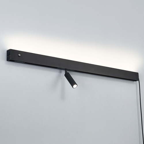 810657 FiumeSpot Светильник настенный 230В (2000мм) бэк-лайт 24В 10Вт+спот-лайт 24В 7Вт