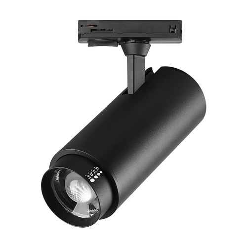 218017 FuocoP+CCT Светильник светодиодный трековый профессиональный с выбором мощности, цветовой температуры и угла освещения д/трековых систем BARRA