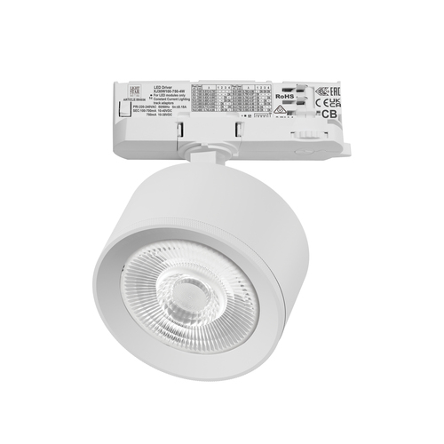 A5546QT60G AltaPro Светильник для трековой системы Quattro LED 15W 60G с адаптером