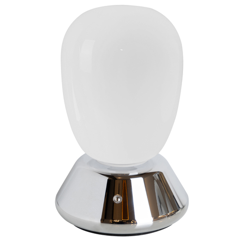 807914 UovoIII Настольная лампа диммируемая 10W 3000K матовый/хром