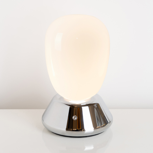 807914 UovoIII Настольная лампа диммируемая 10W 3000K матовый/хром