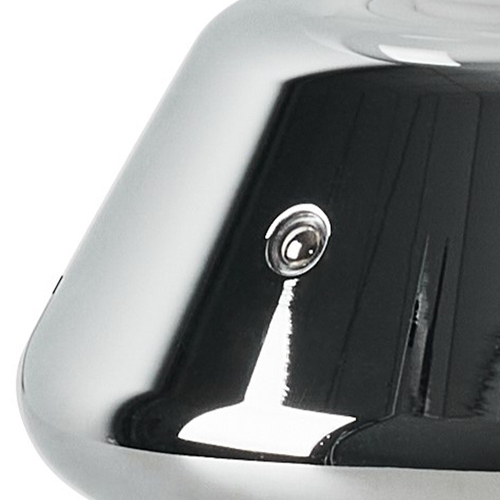 807904 UovoIII Настольная лампа диммируемая 10W 3000K прозрачный/хром