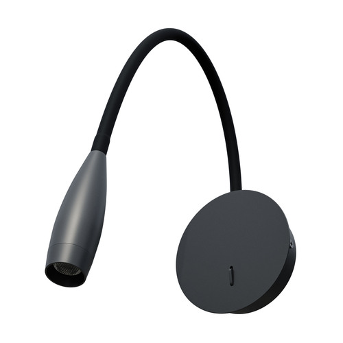 200337 Omega Бра 3W 160LM 3000K, черный