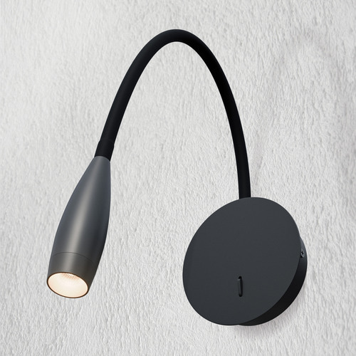 200337 Omega Бра 3W 160LM 3000K, черный