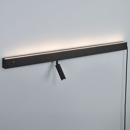 810647 FiumeSpot Светильник настенный 230В (1000мм) бэк-лайт 24В 5Вт+спот-лайт 24В 7Вт