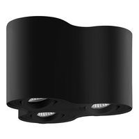 052037 BinocoСветильник точечный накладной декоративный под заменяемые галогенные или LED лампы