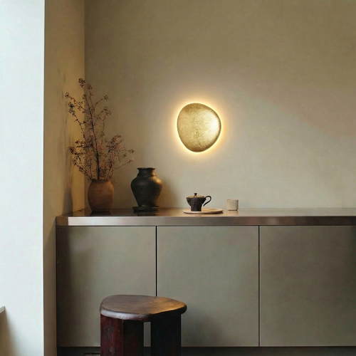 807602 UovoII Светильник настенно-потолочный (Бра) 6W 3000K золотая фольга