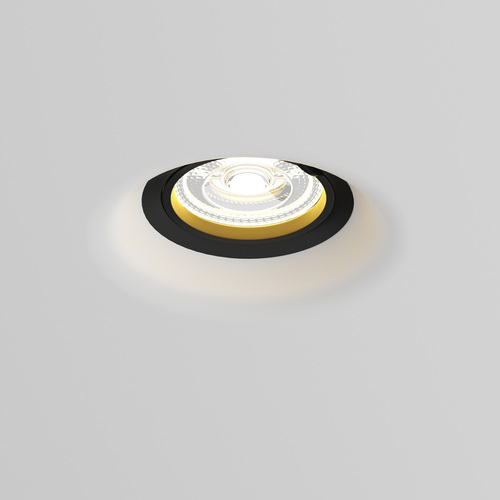 112007 Anello Рамка (светильник) скрытого монтажа лампочек и LED модулей MR16 в натяжной потолок