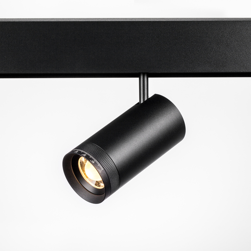 209037 Uno Светильник трековый 48V 12W 3000K 10-55° черный