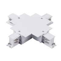 503146-R QuattroСоединение крестовое встраиваемое с подводом питания к треку 5030xx-R