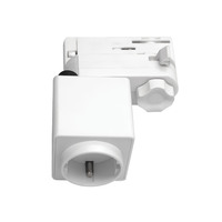 594006-WSA QuattroАдаптер для светильника с розеткой Shuko к треку 5030xx-R/5040xx-(F)/(R)